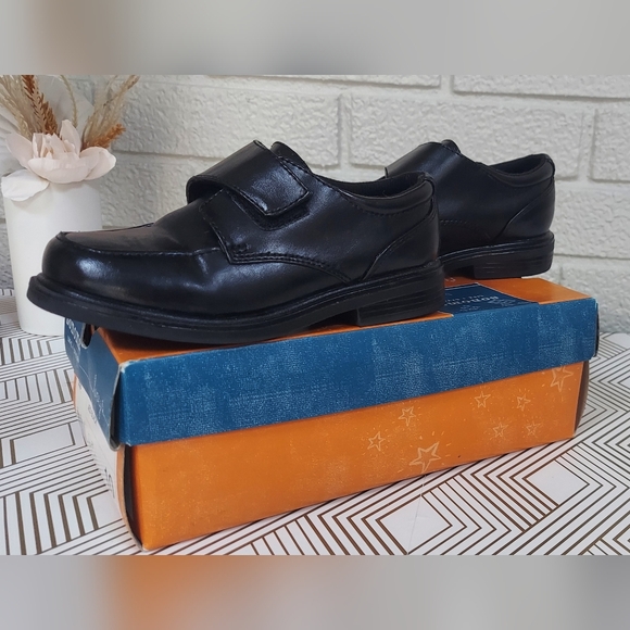 Sonoma Boys Size 10 Black Dress Shoes - Picture 2 of 6